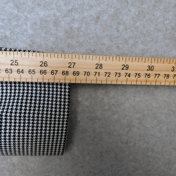 Theory Houndstooth Pants Classic Skinny Cropped Made in USA Size 4 - Picture 7 of 8